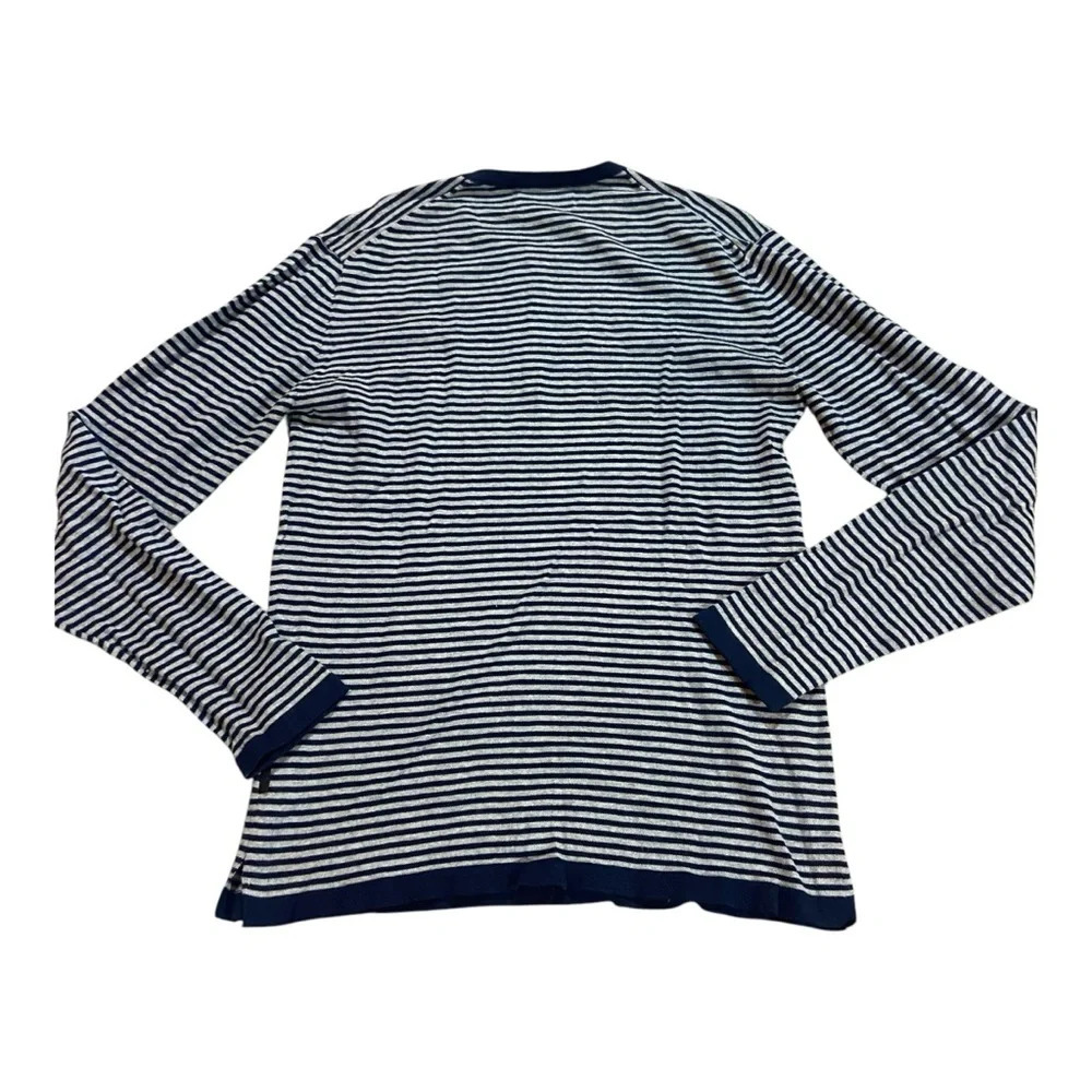 Men’s Five Four Robert Geller Grant long sleeve shirt S/M Striped 100% Cotton - Picture 2 of 6